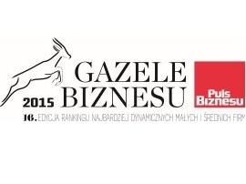 Otrzymaliśmy Gazelę Biznesu 2015!