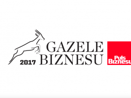 Otrzymaliśmy Gazelę Biznesu 2017! 